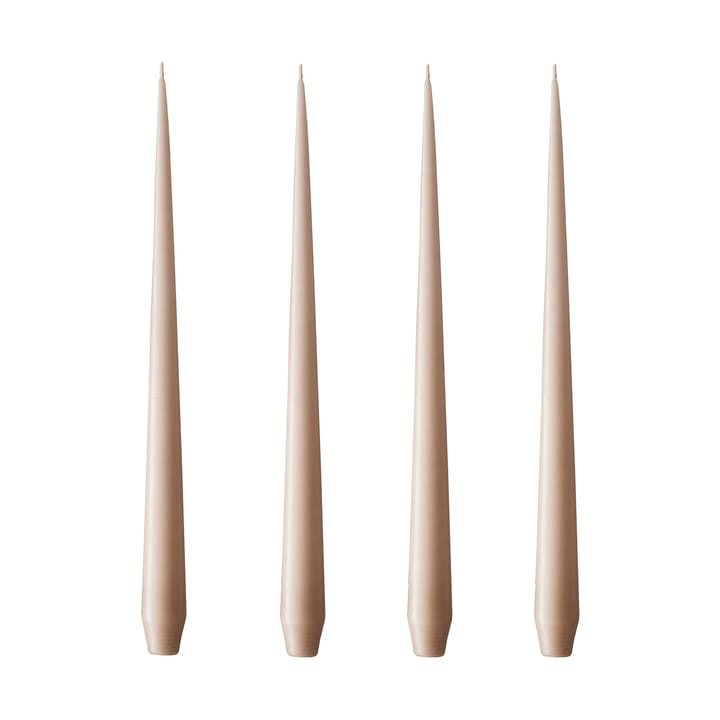 ester & erik Kerze 4er Pack matt - ice latte, 32 cm - Ester & erik