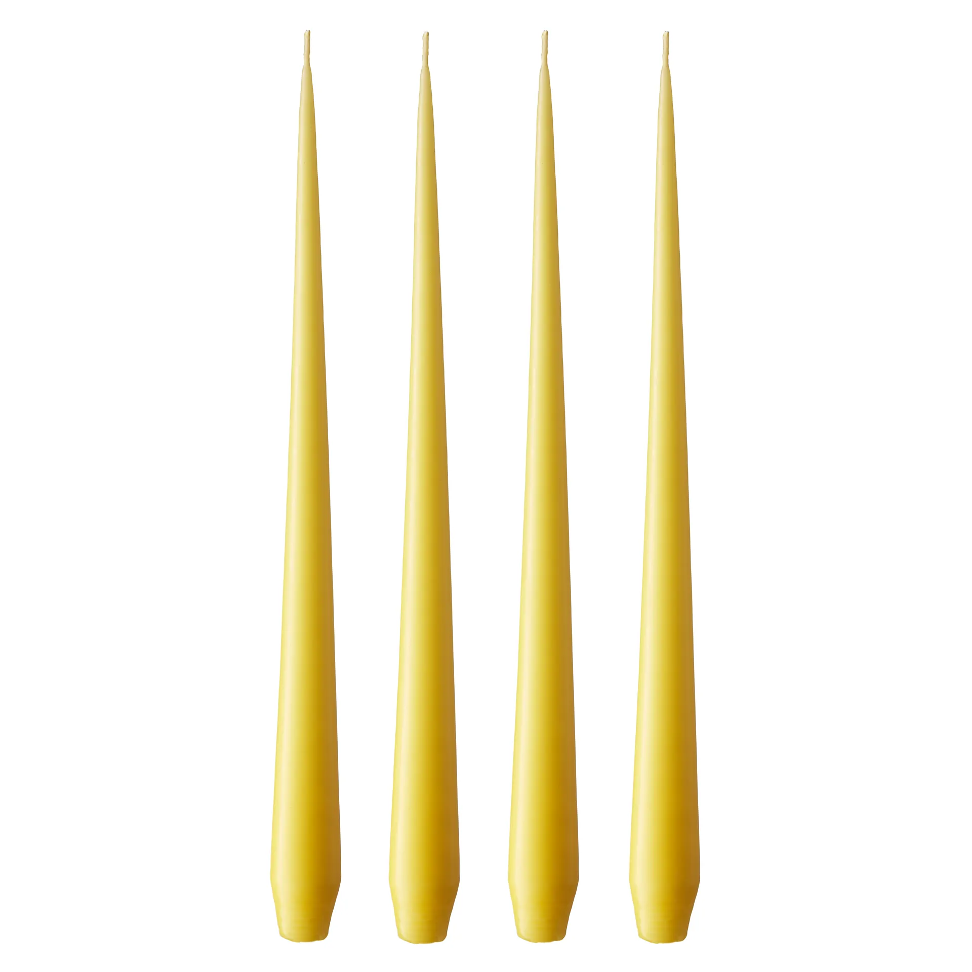 ester & erik Kerze 4er Pack matt, Lemon drop 15, 32 cm ester & erik