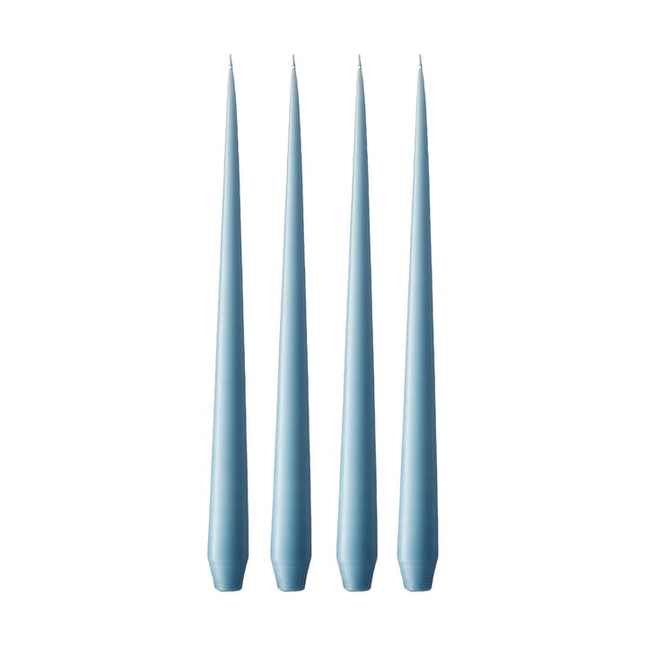 ester & erik Kerze 4er Pack matt, Moon blue 37, 32 cm ester & erik