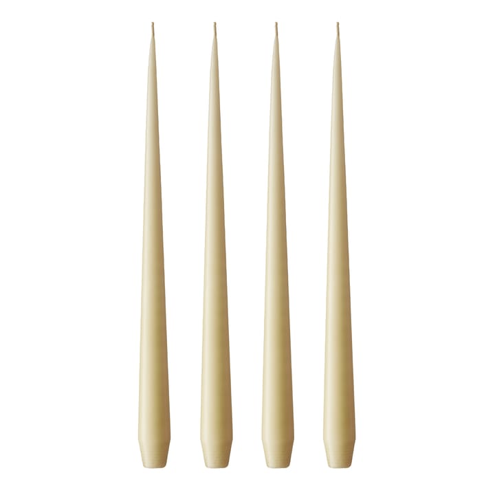 ester & erik Kerze 4er Pack matt - Pale ginger 14, 42 cm - Ester & erik