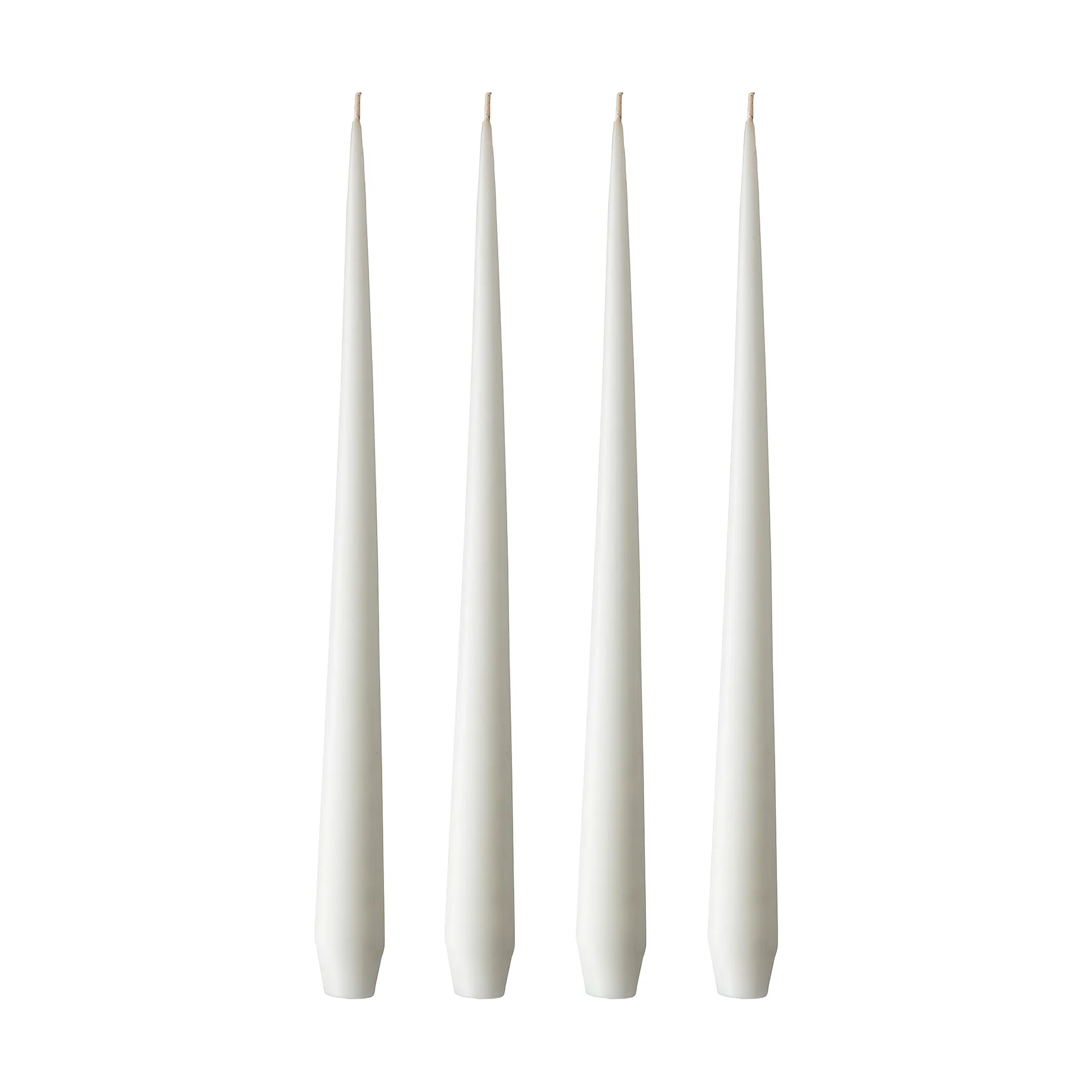 ester & erik Kerze 4er Pack matt, pure white, 42 cm ester & erik