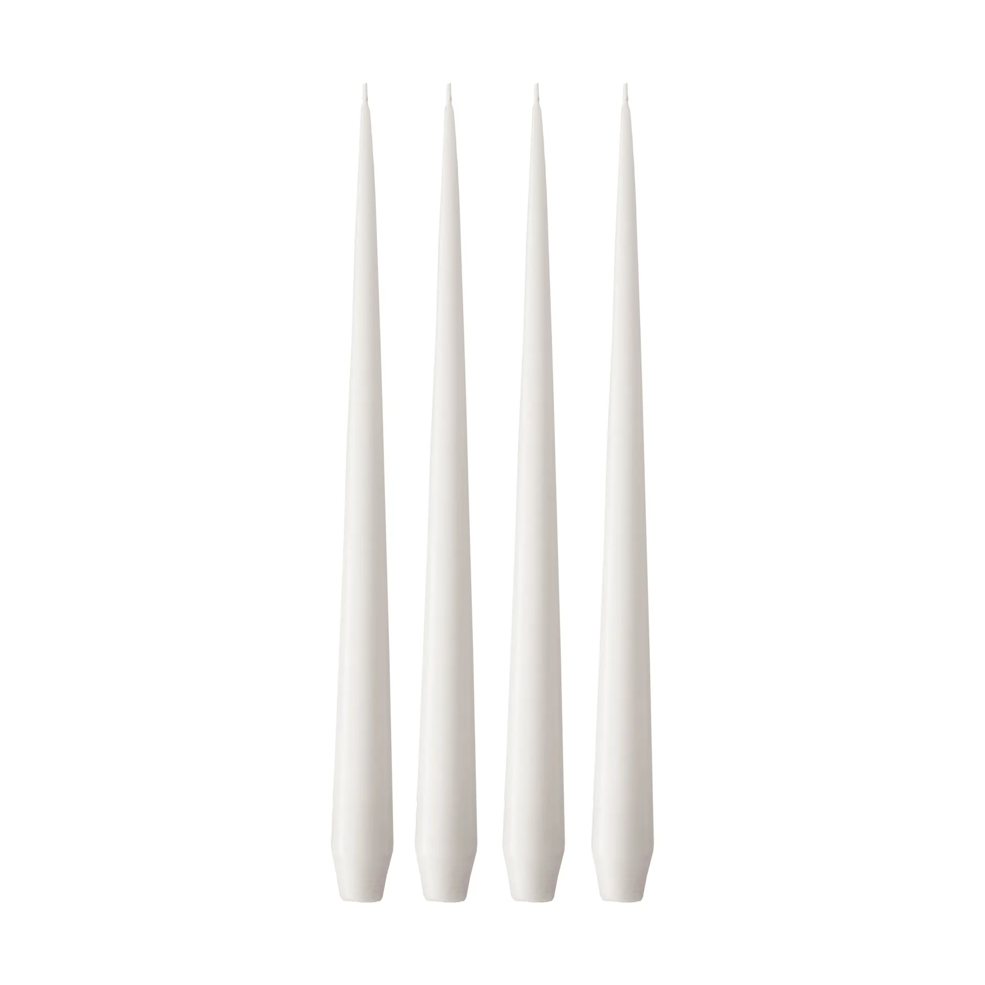 ester & erik Kerze 4er Pack matt, White ash 21, 32 cm ester & erik