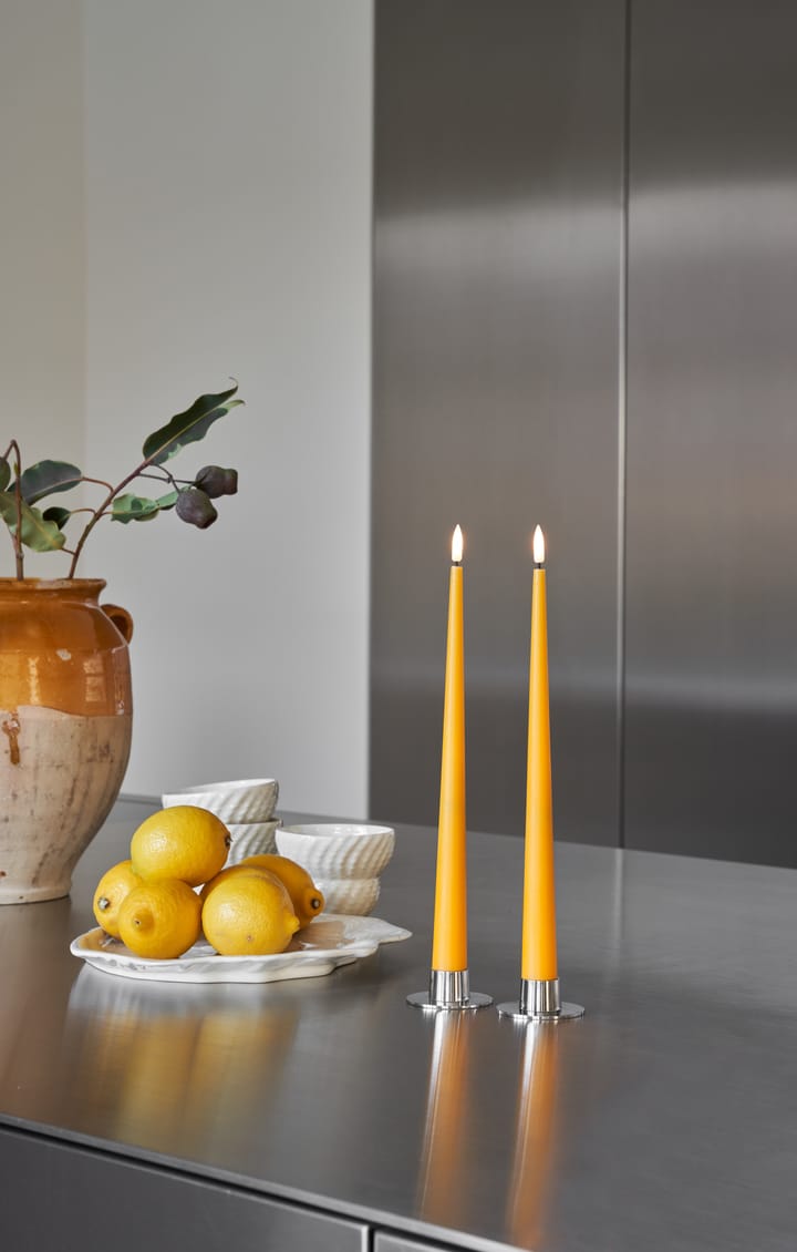 ester & erik Stabkerzen LED 2er-Pack, 85 Mango , 30 cm ester & erik