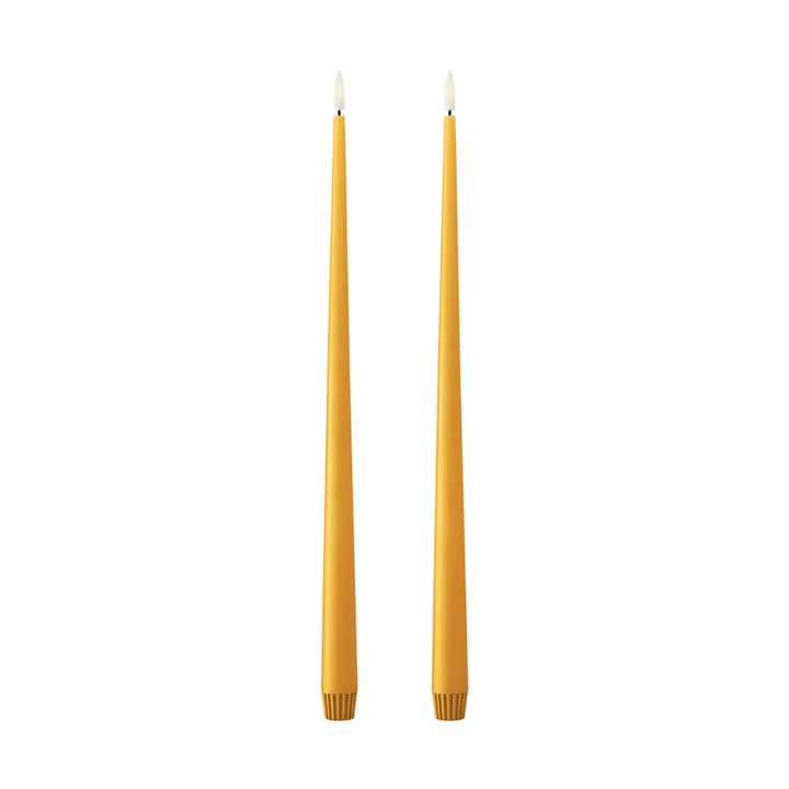 ester & erik Stabkerzen LED 2er-Pack - 85 Mango, 40cm - Ester & erik