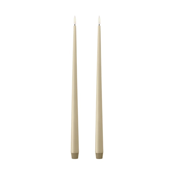 ester & erik Stabkerzen LED 40 cm 2er-Pack - 14 Pale ginger - Ester & erik