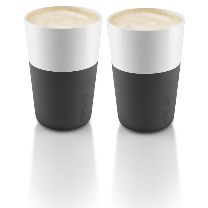 Eva Solo Café-Latte-Becher 2er-Pack, Black Eva Solo