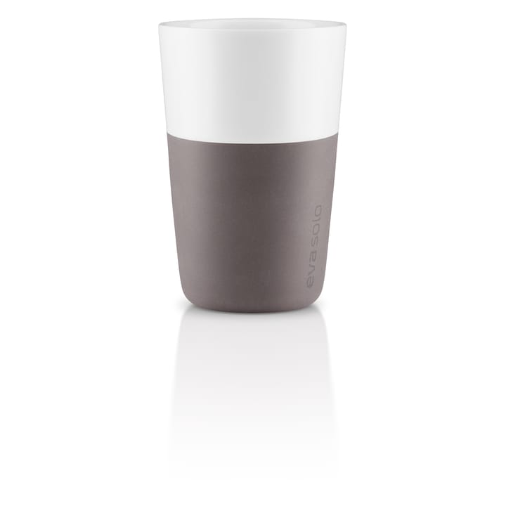 Eva Solo Café-Latte-Becher 2er-Pack, Elephant grey Eva Solo