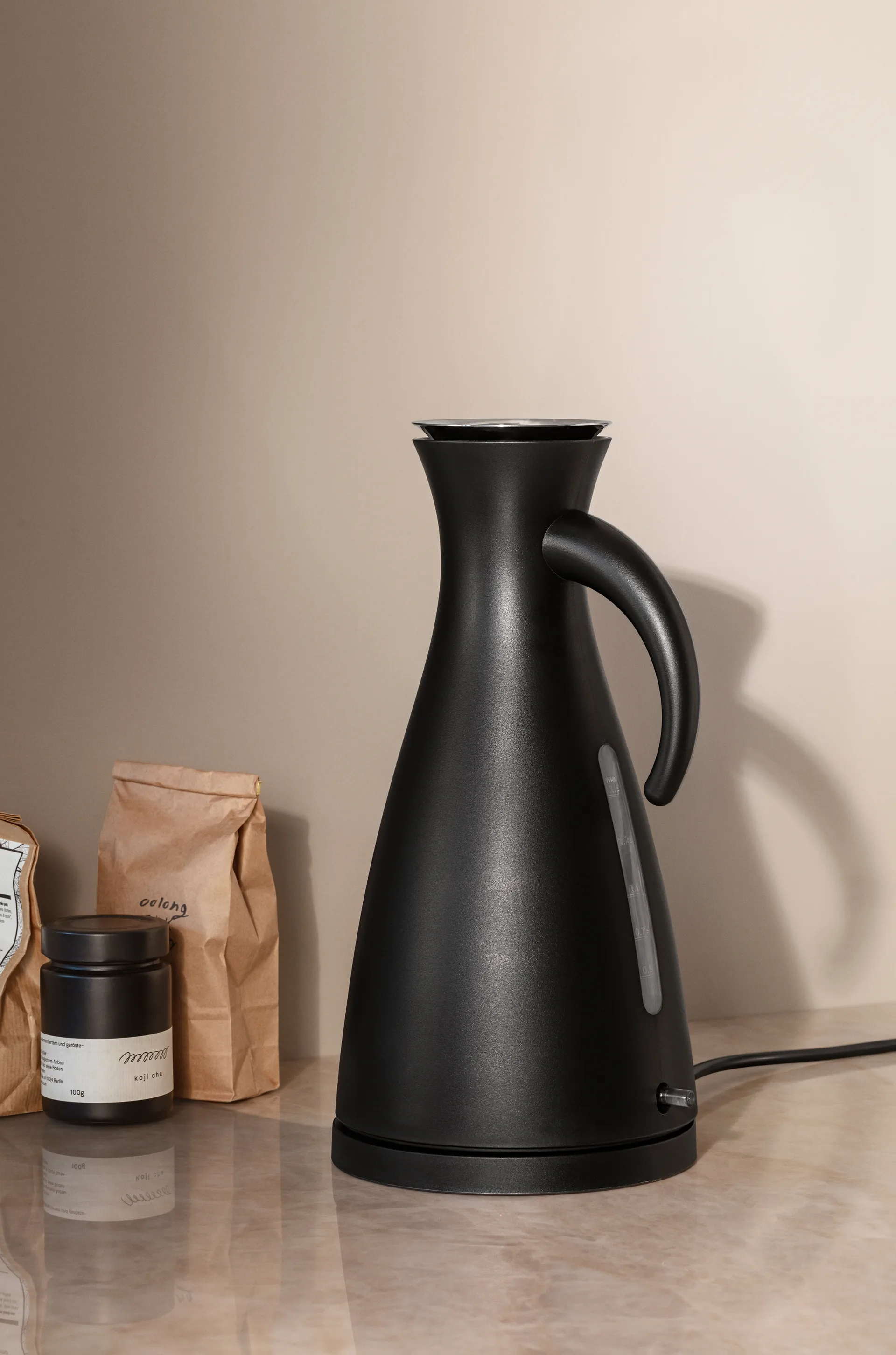 Eva Solo elektrisk Wasserkocher 1,5 liter, Matt Black Eva Solo