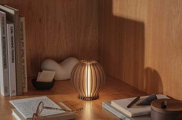 Eva Solo Radiant LED aufladbare Leuchte rund - Smoked oak - Eva Solo