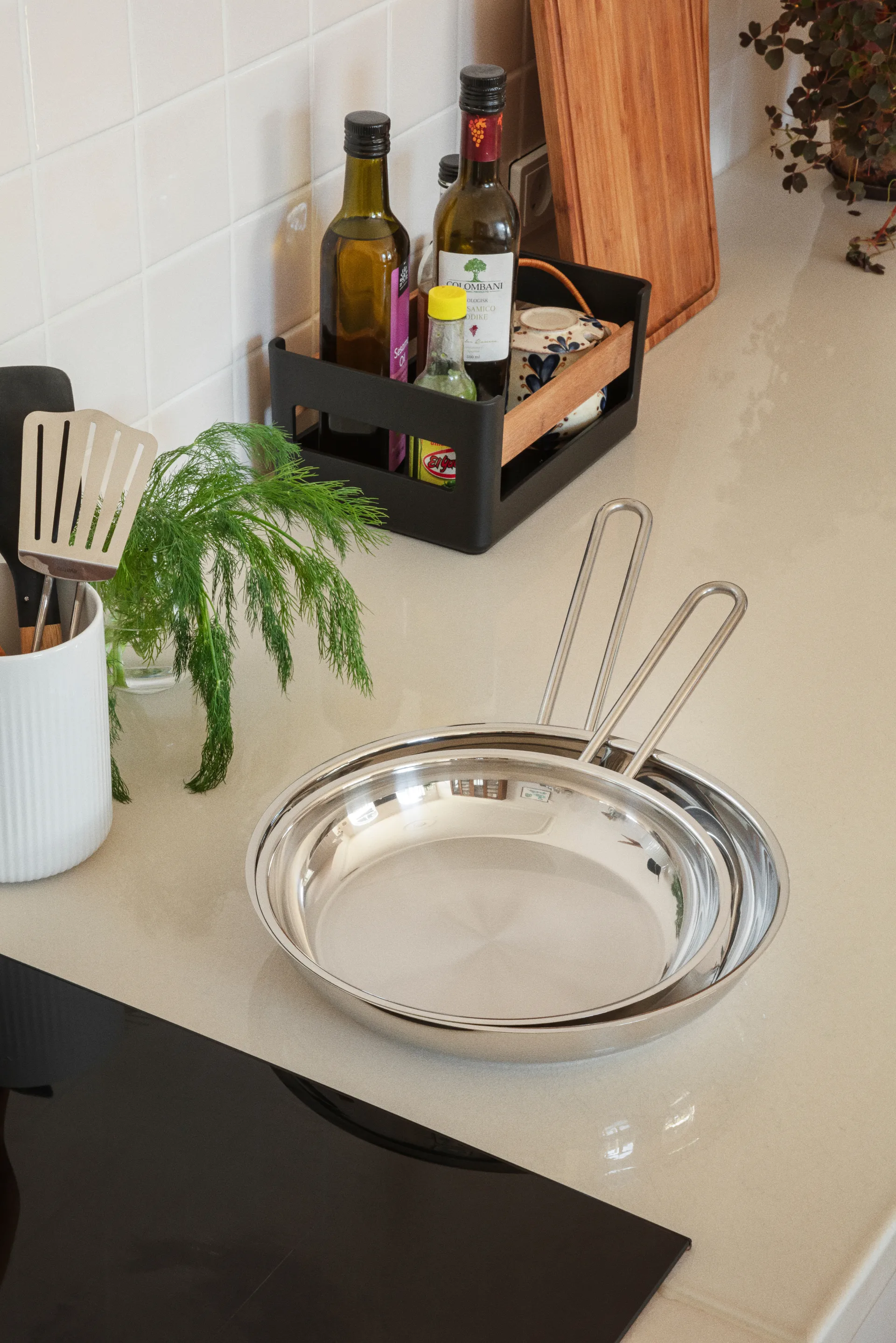 Eva Solo steel base Bratpfanne, Edelstahl, Ø24 cm Eva Solo