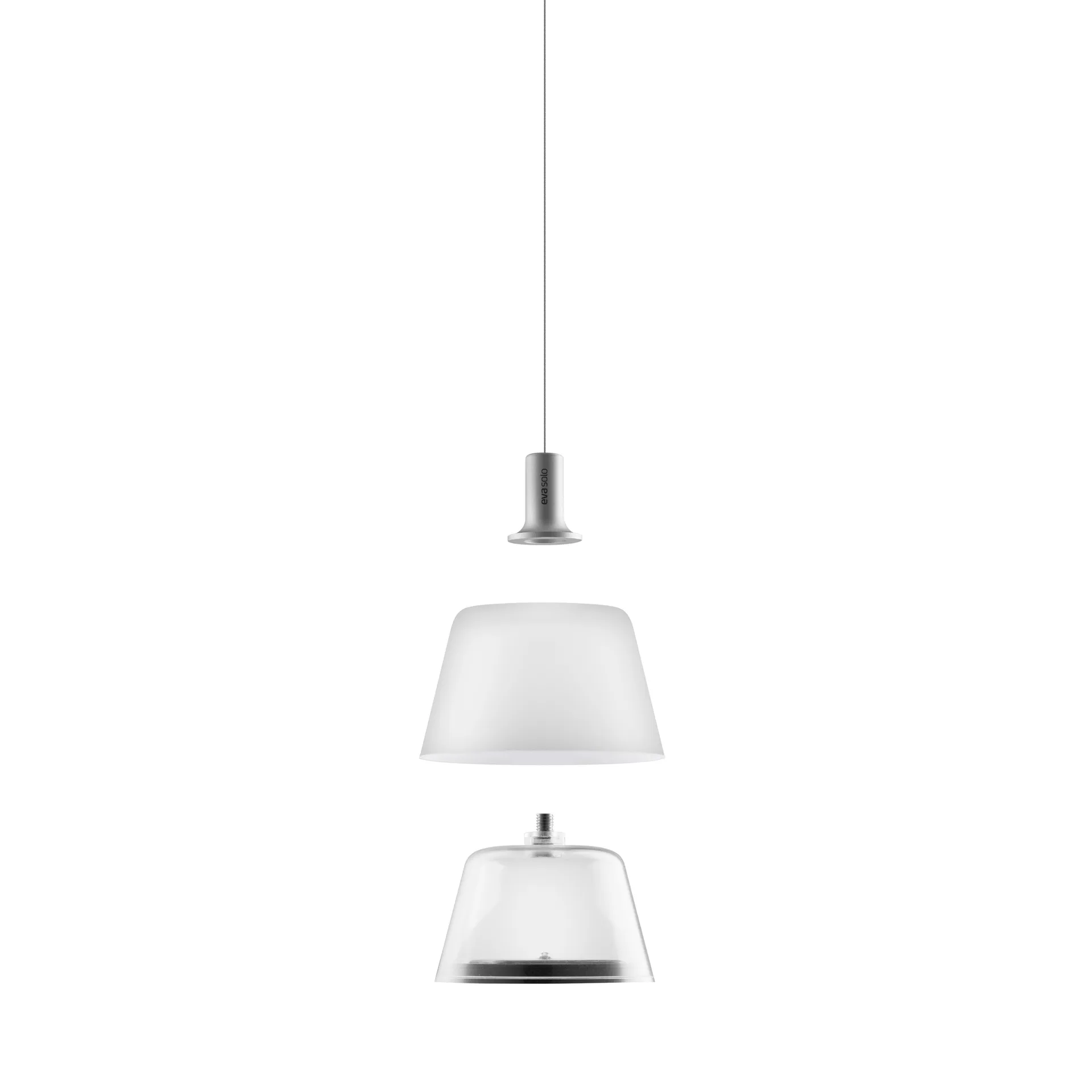Eva Solo SunLight Solar Pendelleuchte, Weiß Eva Solo