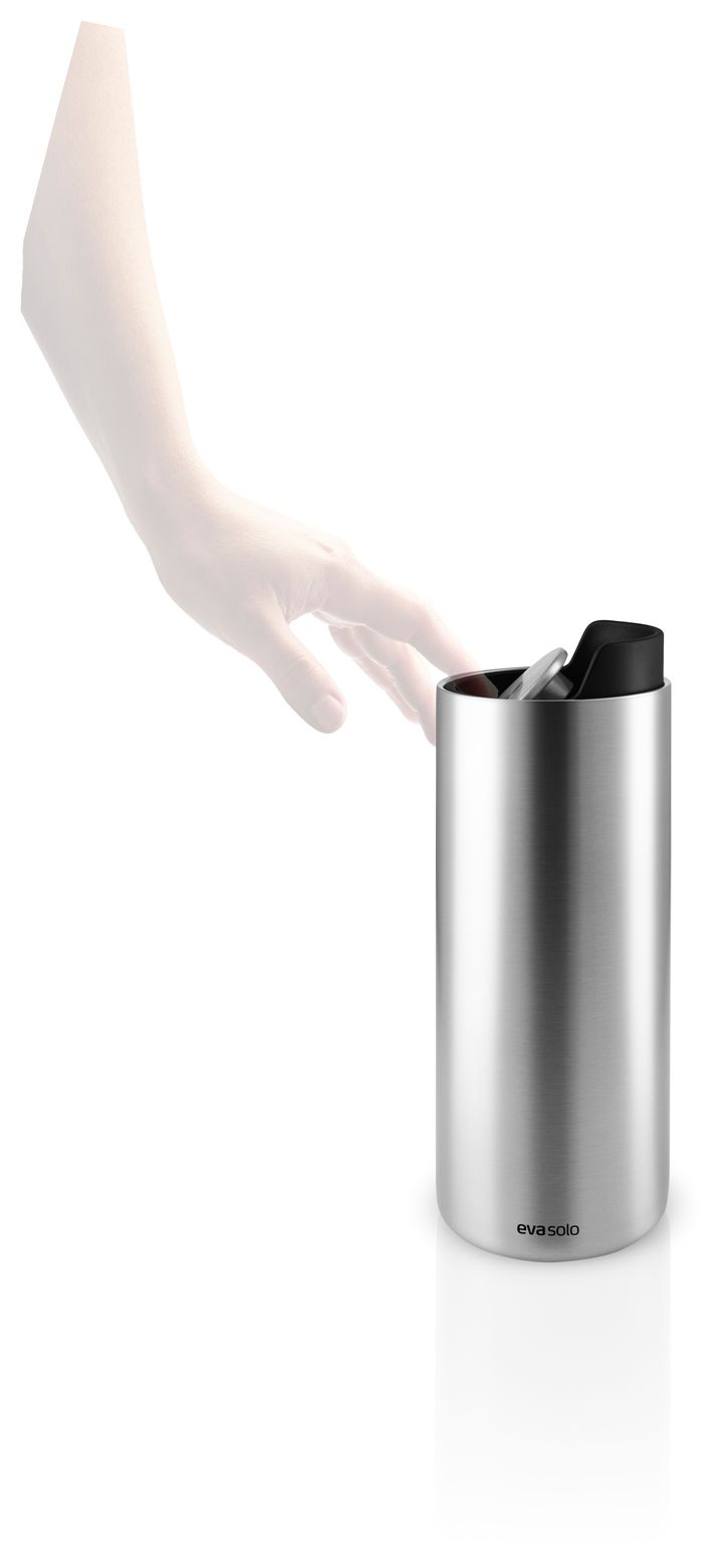 Eva Solo Urban To Go Thermosbecher Recycelt, Schwarz Eva Solo