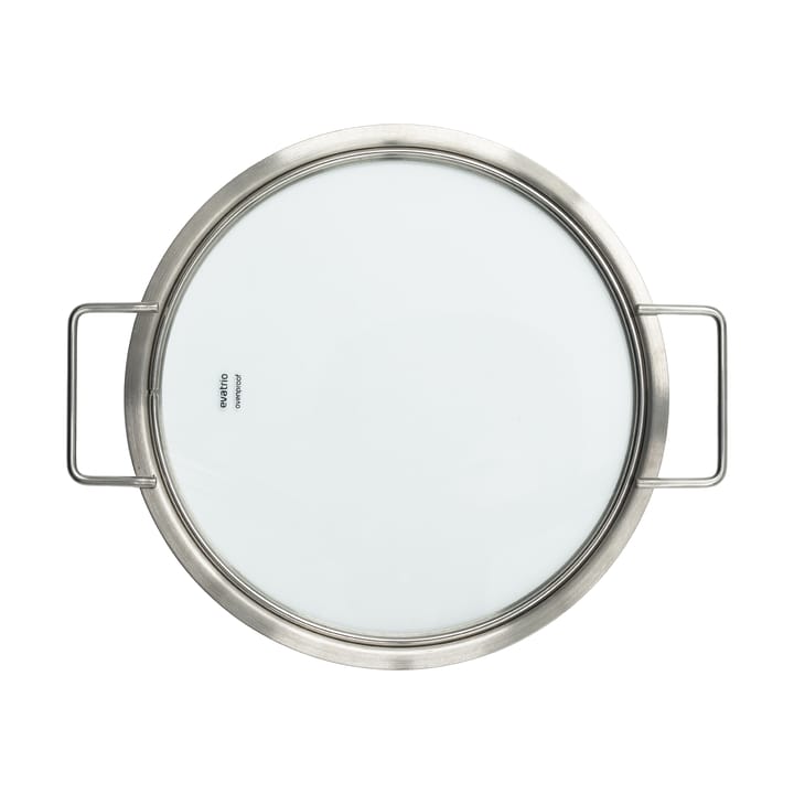 Eva Trio Glasdeckel recycelter Edelstahl, Ø24 cm Eva Solo