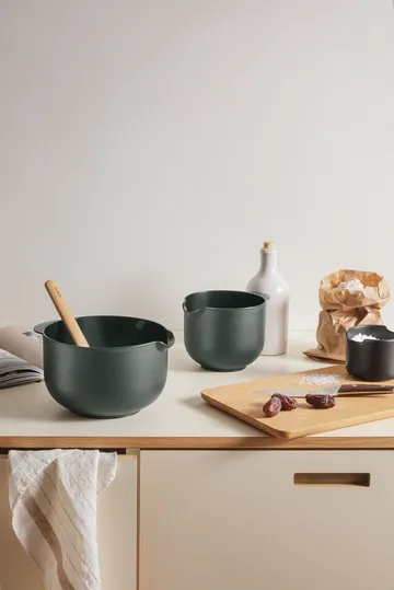 Eva Trio Rührschüssel - Emerald green, 3-teilig - Eva Solo
