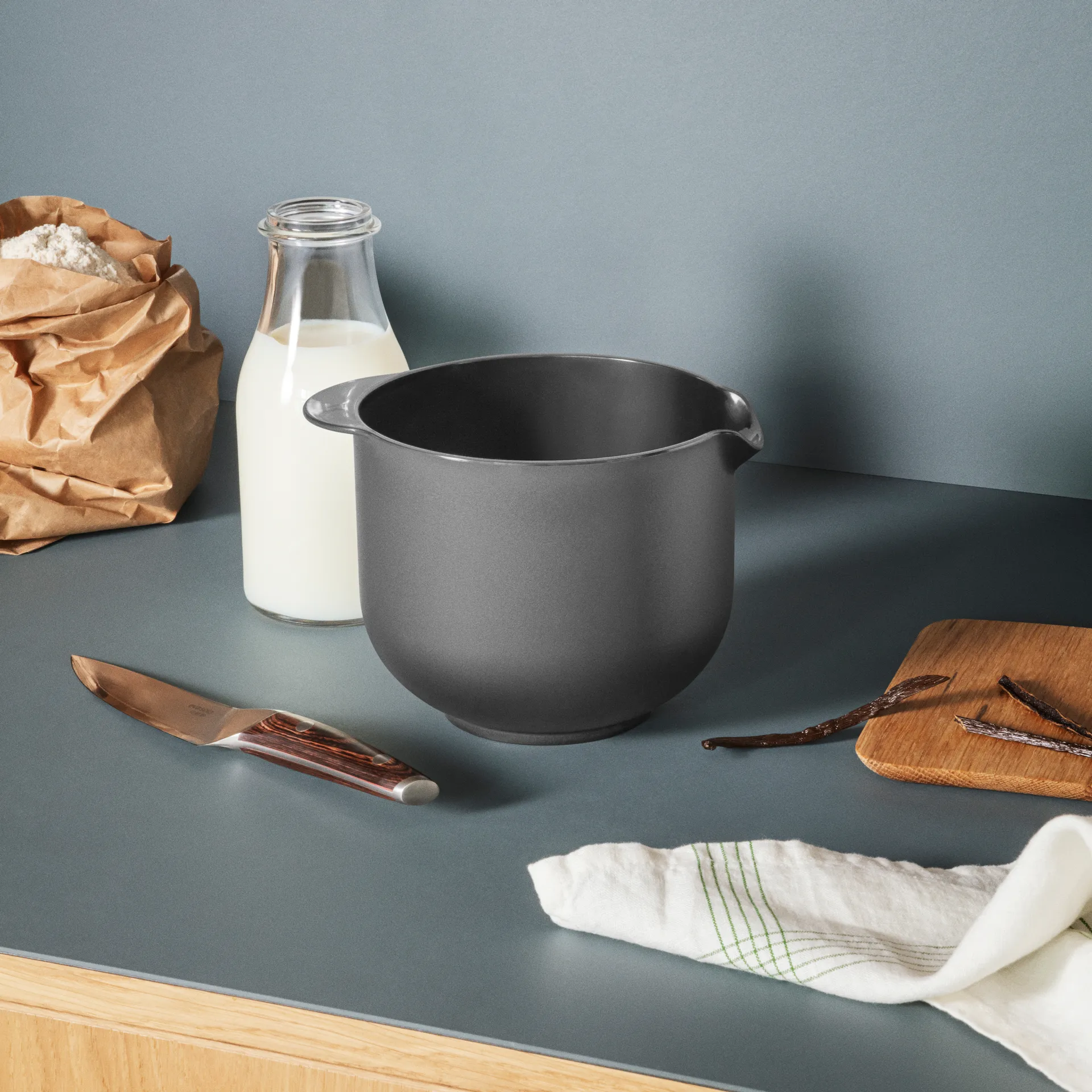 Eva Trio Rührschüssel, Grey, 3-teilig Eva Solo