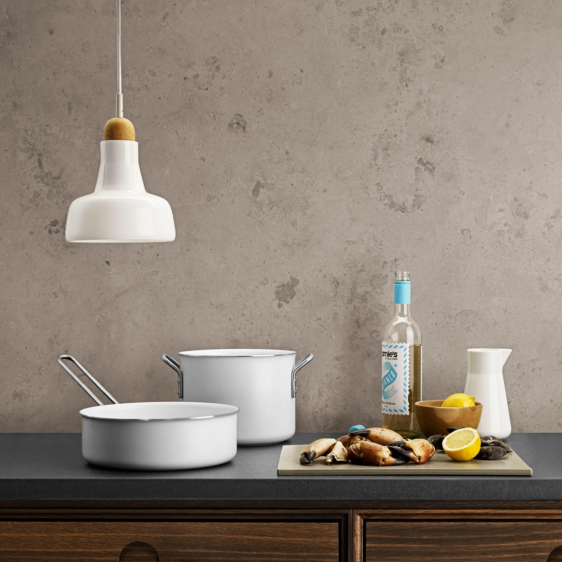 Eva Trio White Line Sautierpfanne, 24 cm Eva Solo