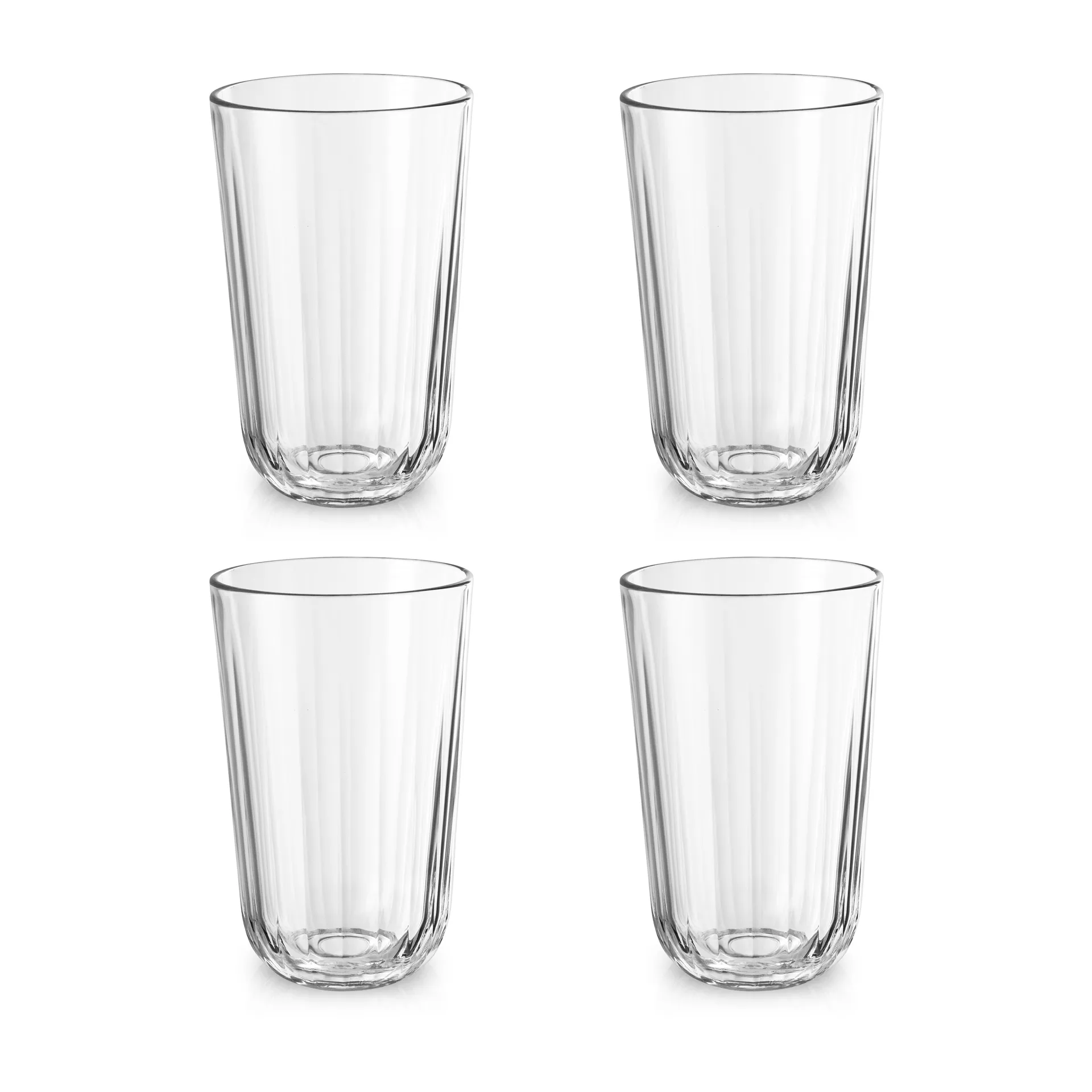 Facet Wasserglas 43cl 4er Pack, Klar Eva Solo