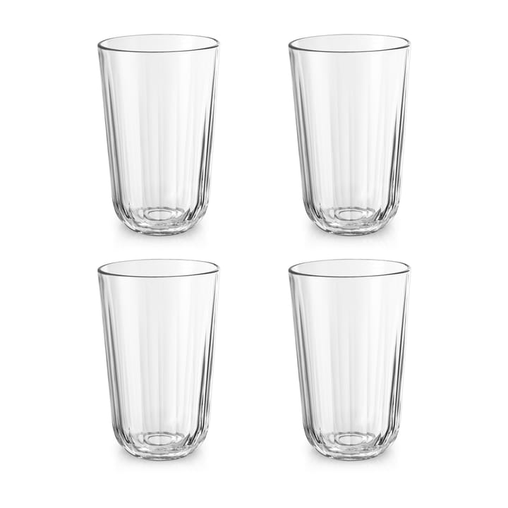 Facet Wasserglas 43cl 4er Pack, Klar Eva Solo