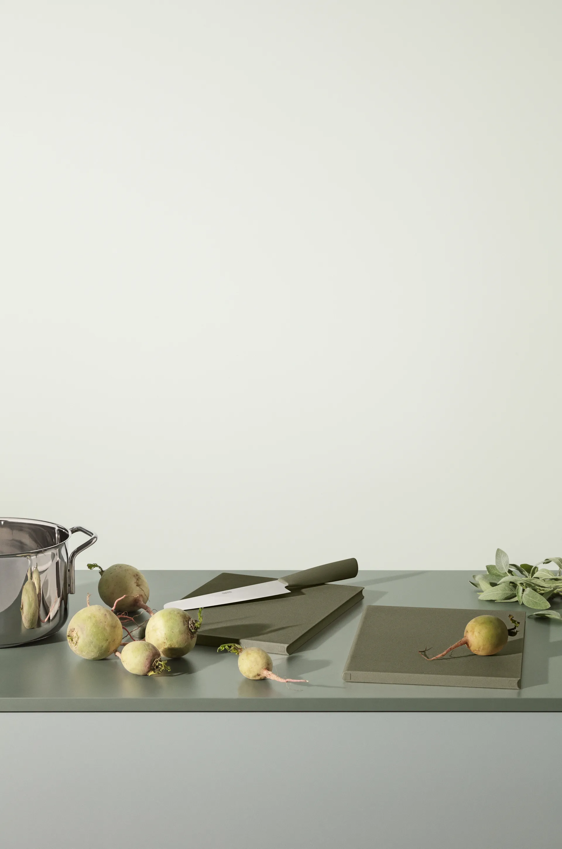 Green Tool DoubleUp Schneidebrett, Grün Eva Solo