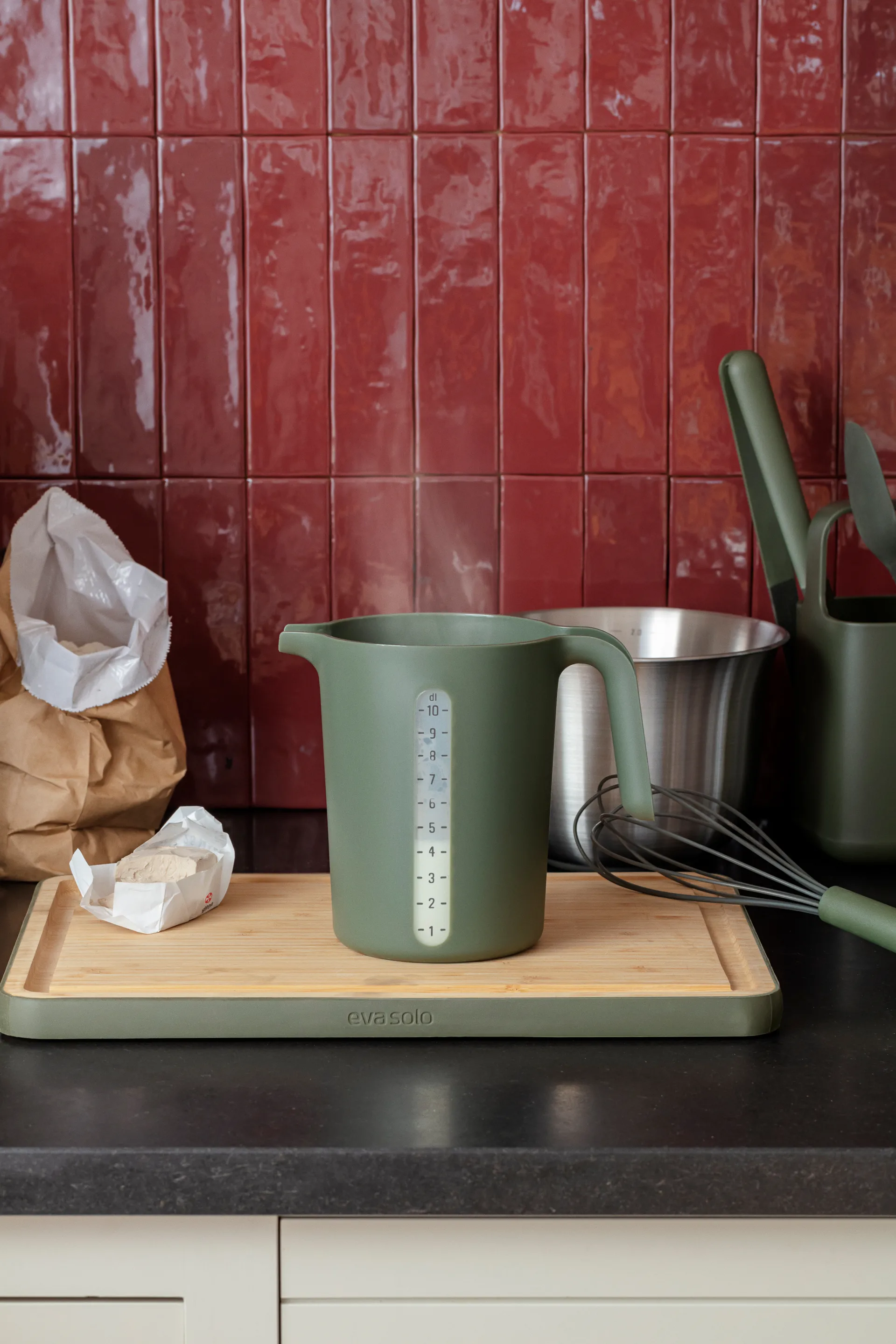 Green tools Messbecher 1,0 L, Green Eva Solo