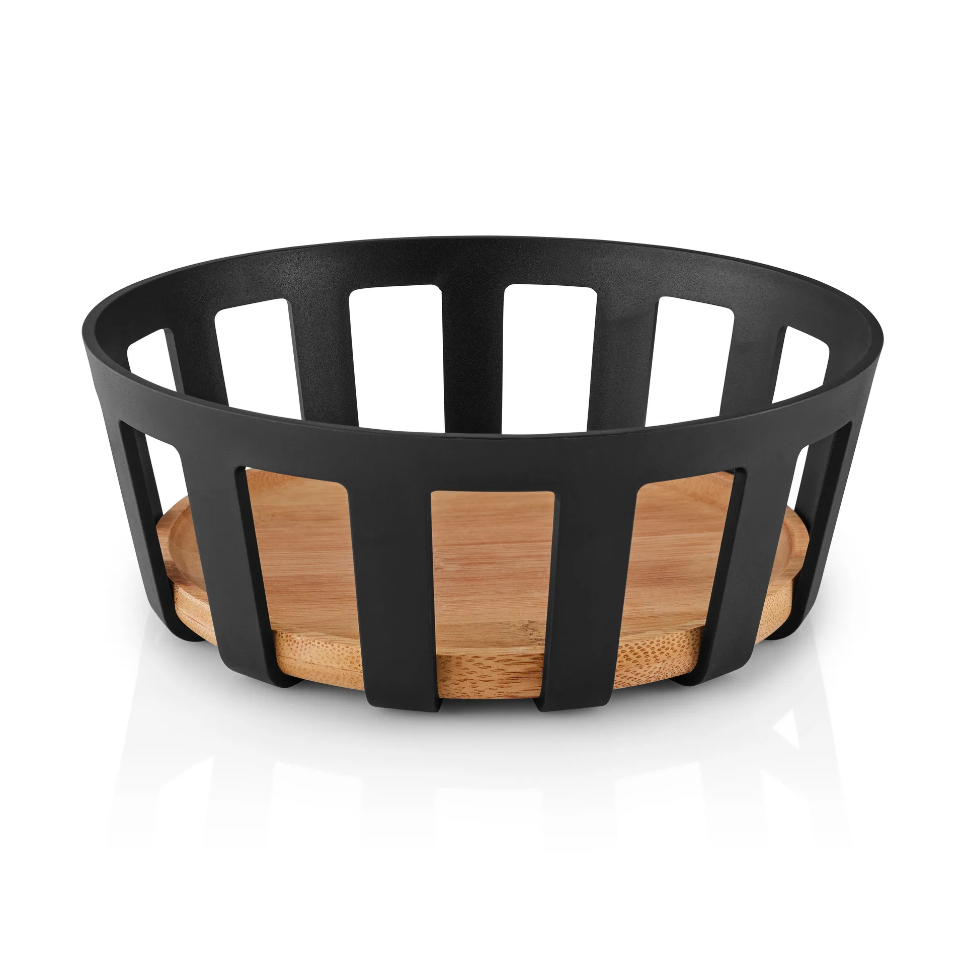 Nordic kitchen Brotkorb, Black, groß, Ø24,5 cm Eva Solo