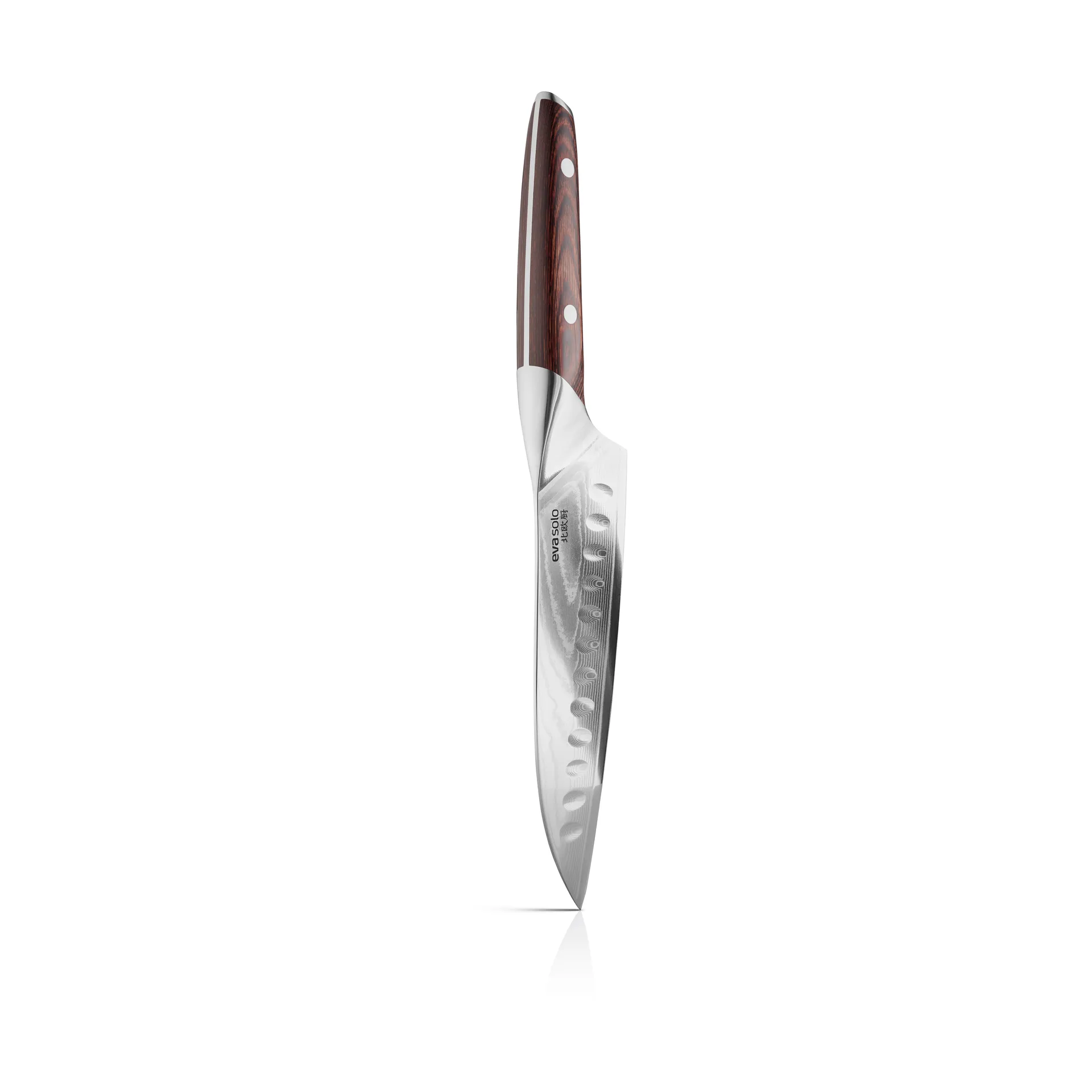 Nordic Kitchen Santokumesser 18 cm, Damaststahl Eva Solo