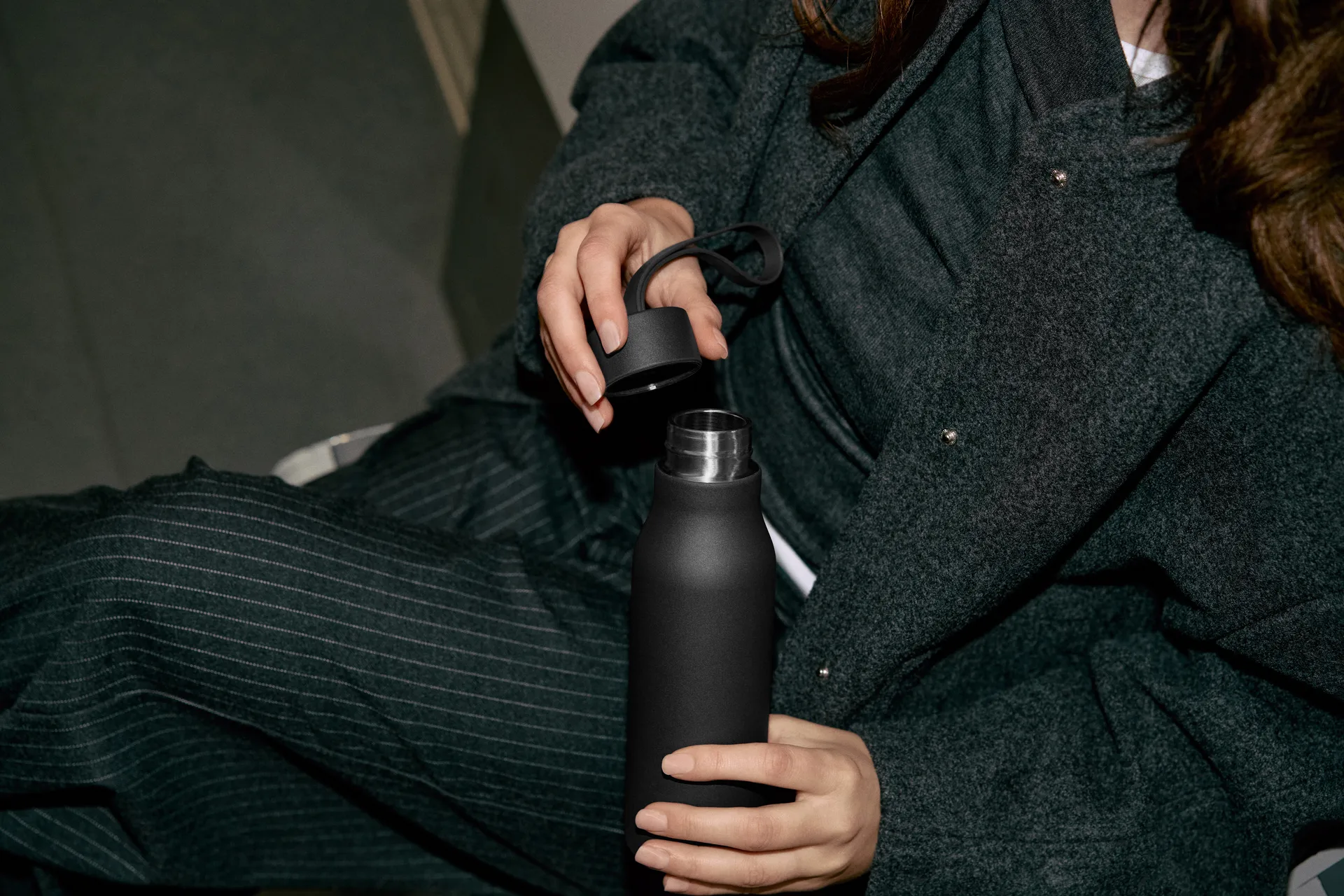 RE-Hydrate Thermosflasche, Black, 0,5 l Eva Solo