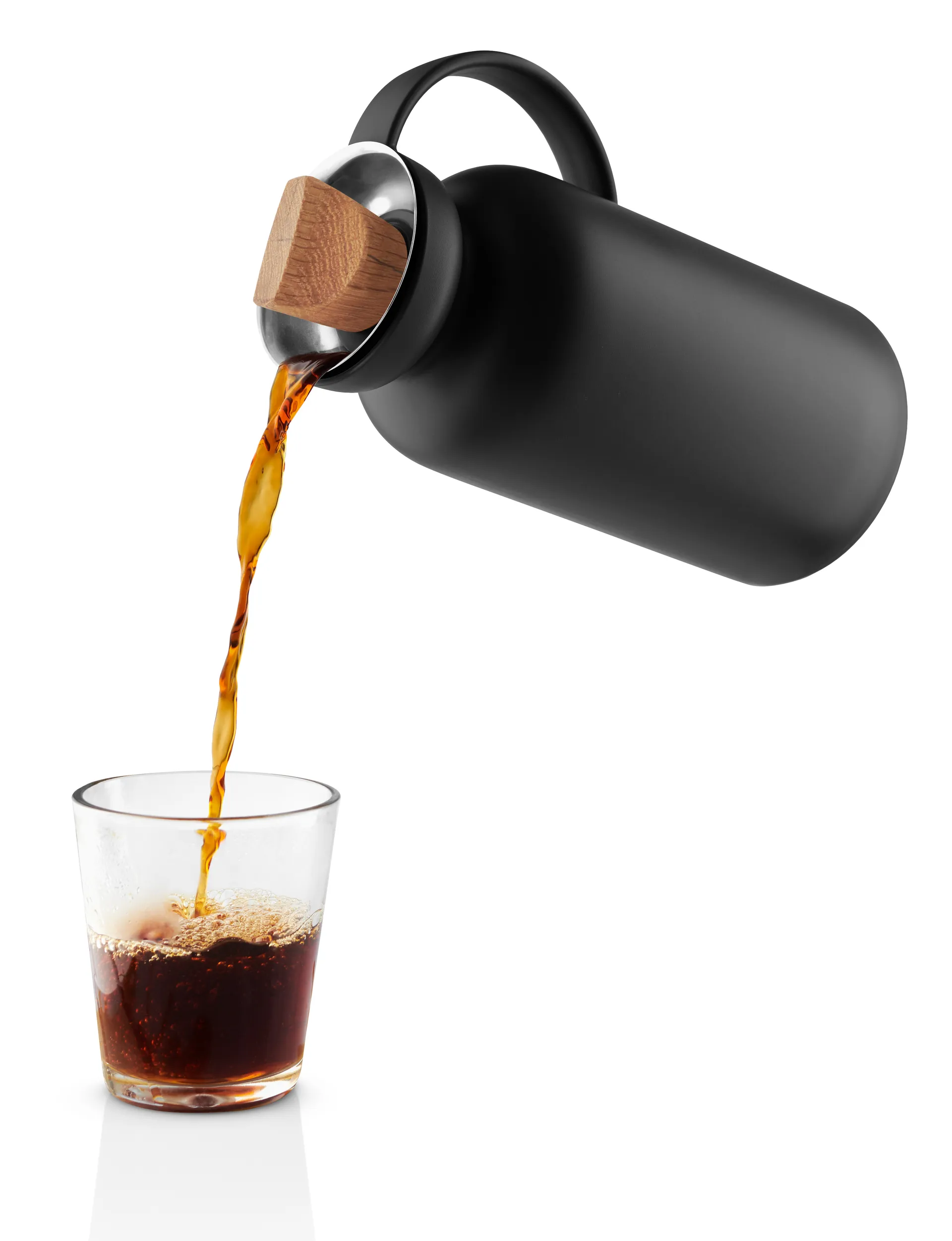 Silhoutte Thermoskanne 1 l, Black Eva Solo