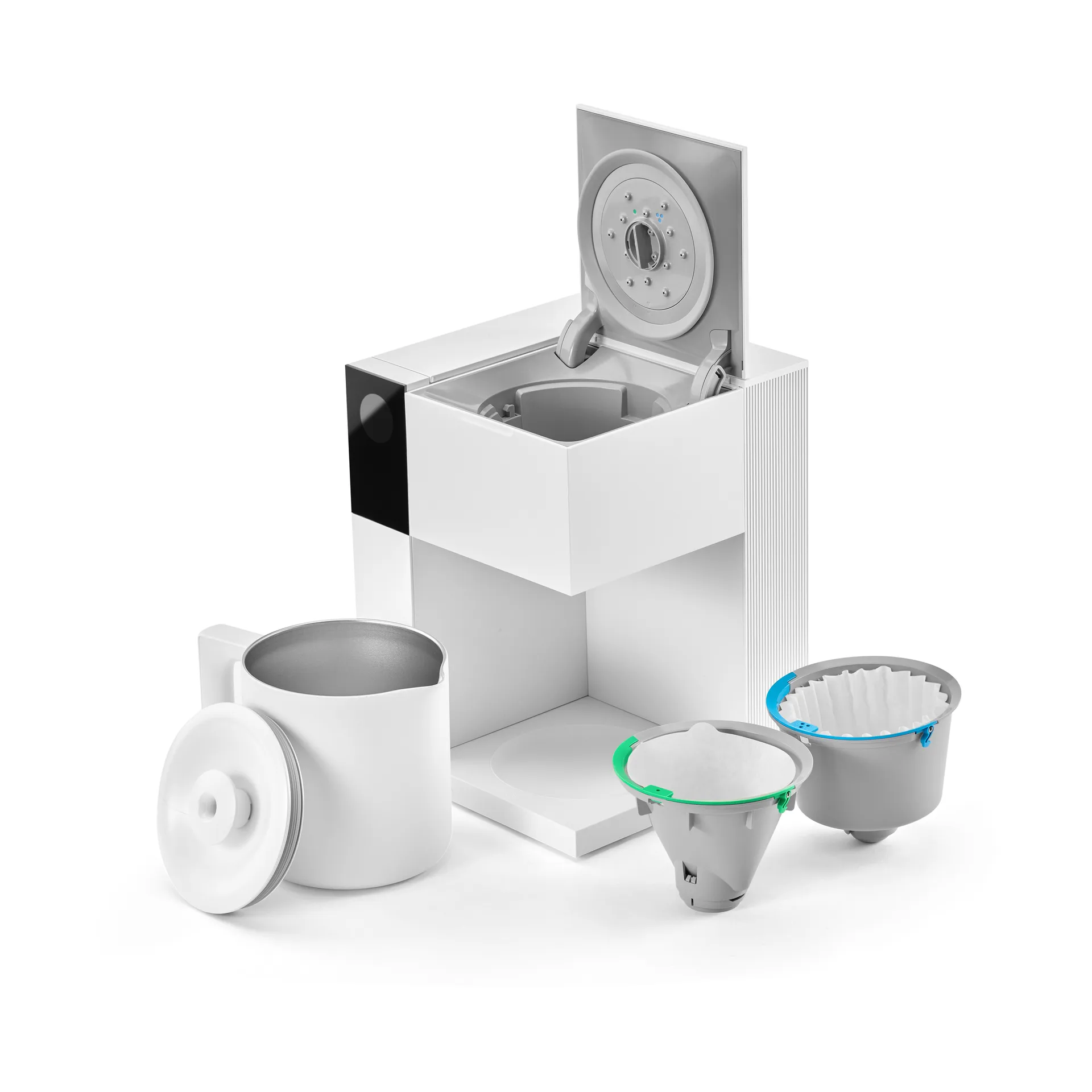 Aiden Precision Kaffeemaschine, Matte white Fellow