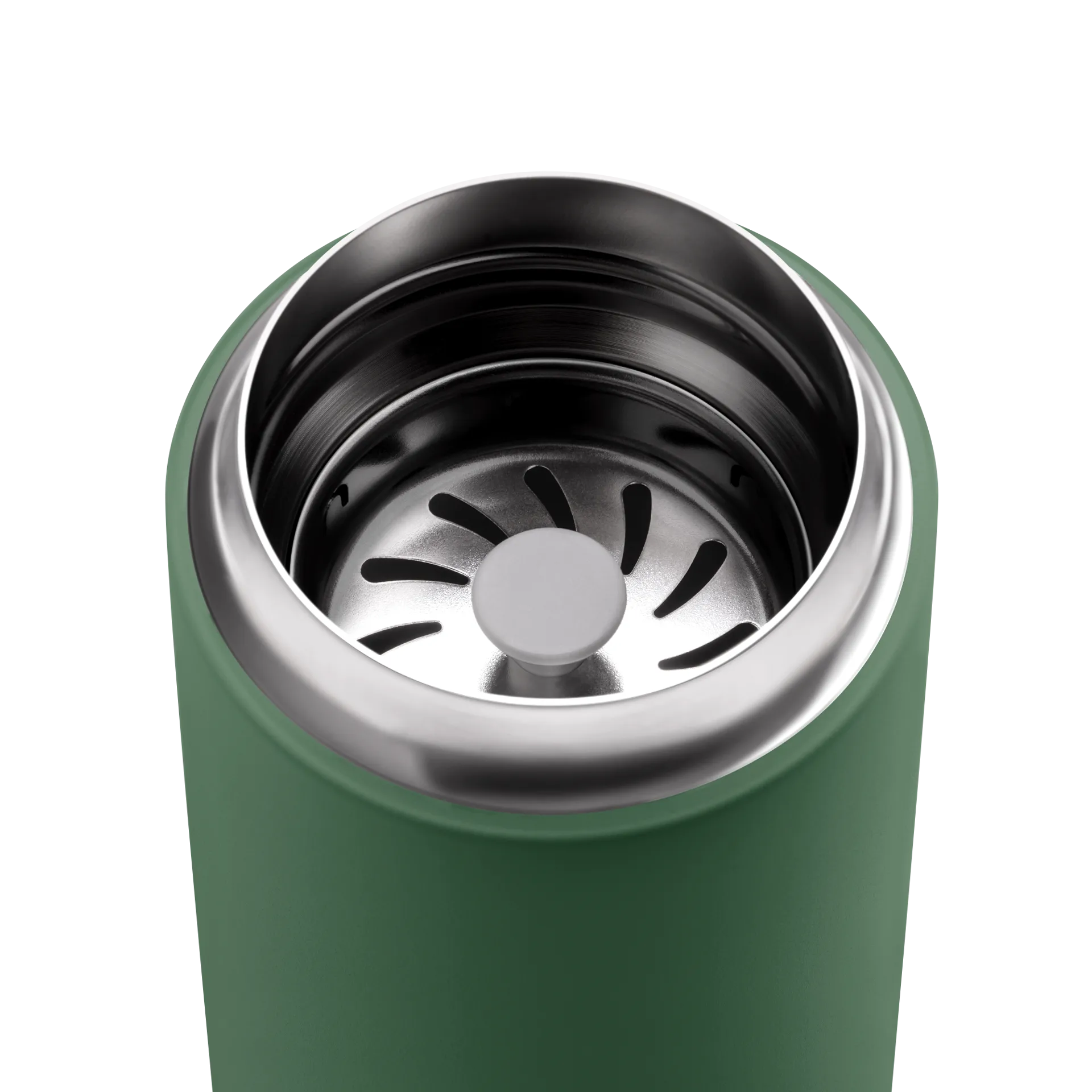 Carter Thermobecher mit Spritzschutz 35 cl, Cargo green Fellow