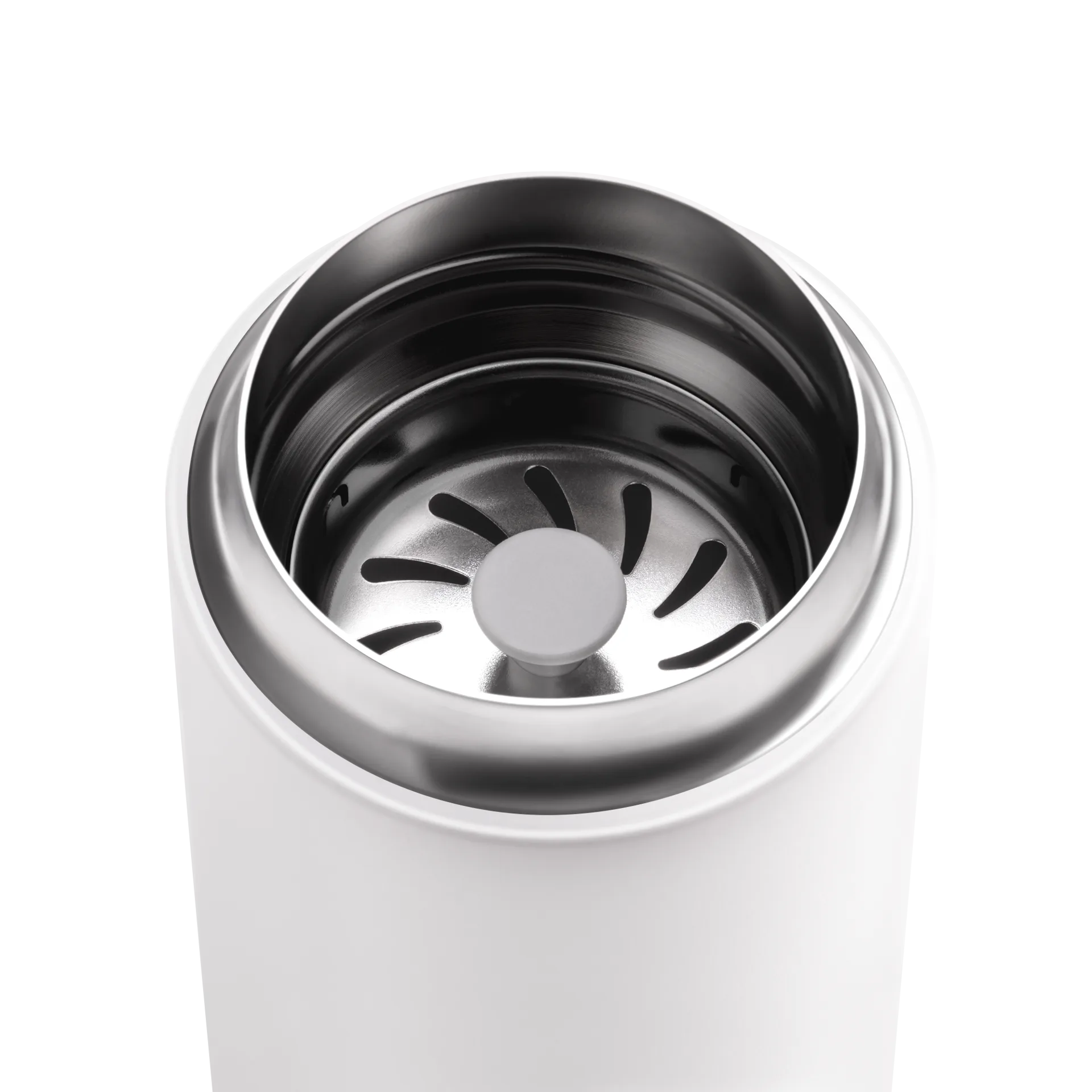 Carter Thermobecher mit Spritzschutz 47 cl, Matte white Fellow