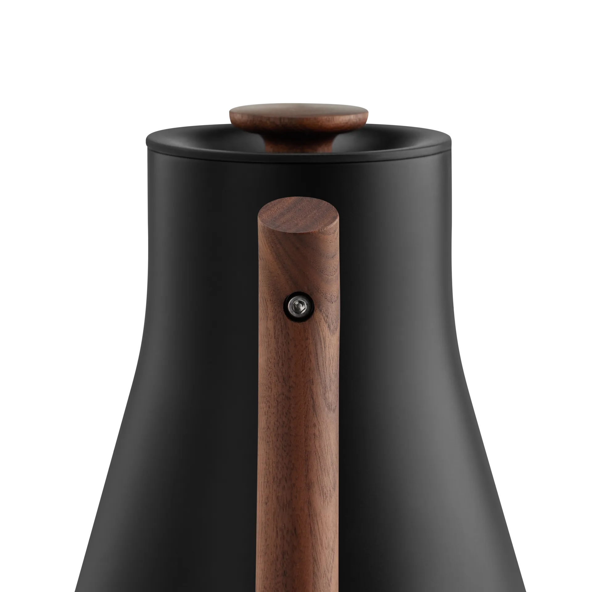 Corvo EKG Wasserkocher mit variabler Temperatur 90 cl, Matte black-walnut Fellow