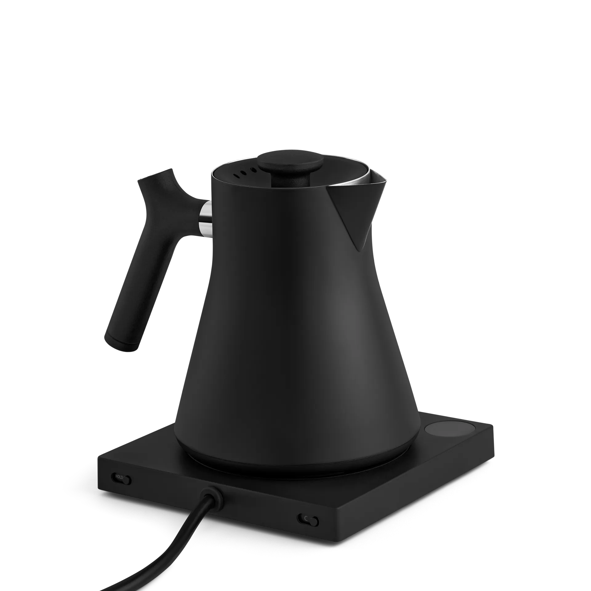 Corvo EKG Wasserkocher mit variabler Temperatur 90 cl, Matte black Fellow