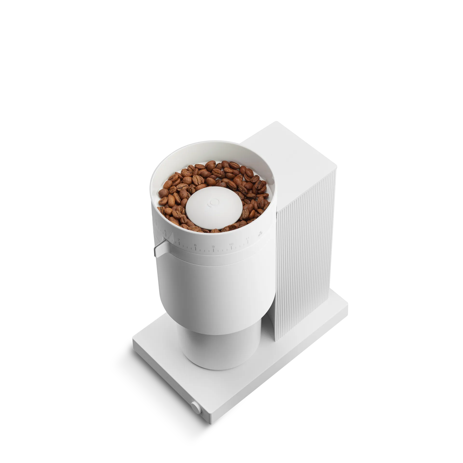 Opus Conical Burr elektrische Kaffeemühle, Weiß Fellow