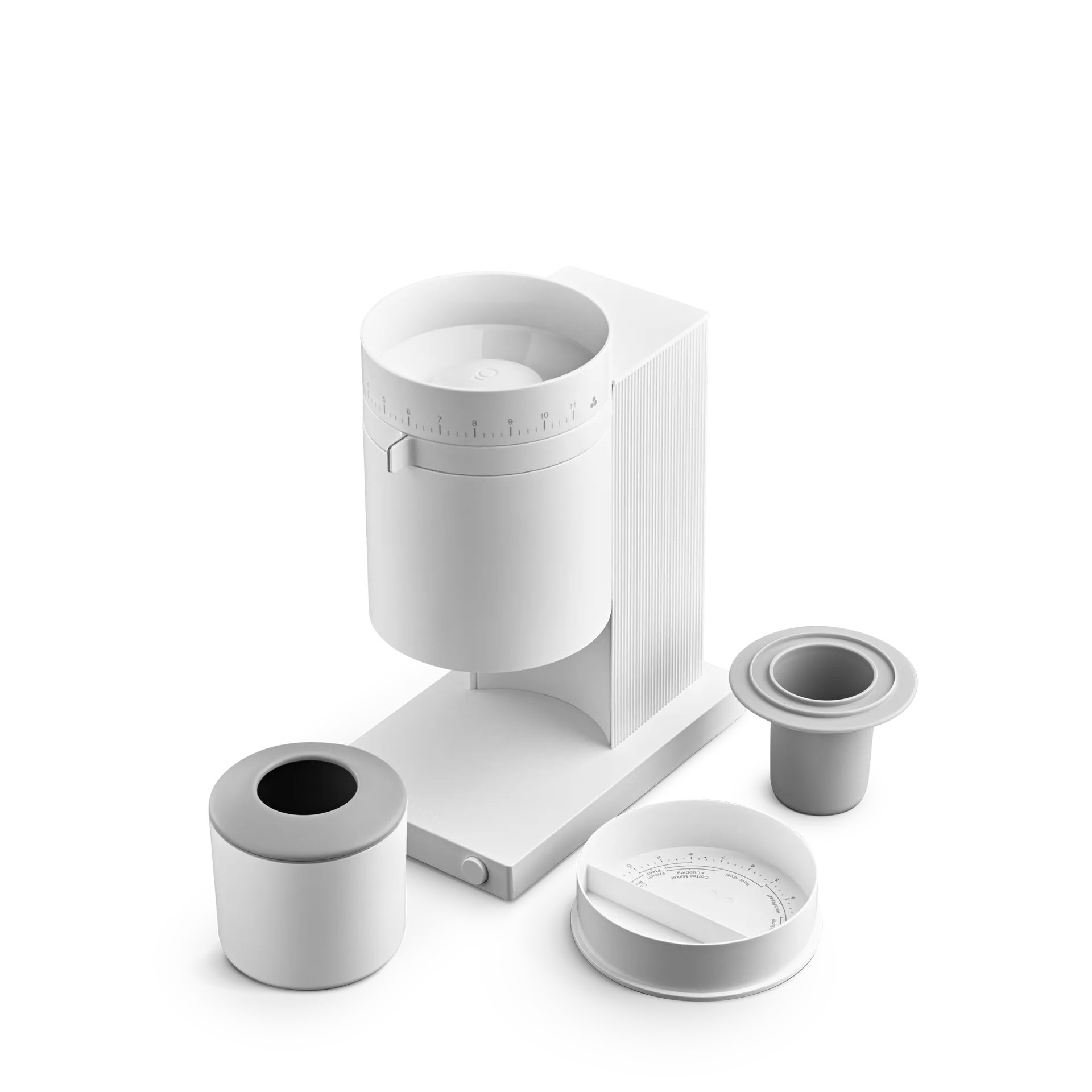 Opus Conical Burr elektrische Kaffeemühle, Weiß Fellow