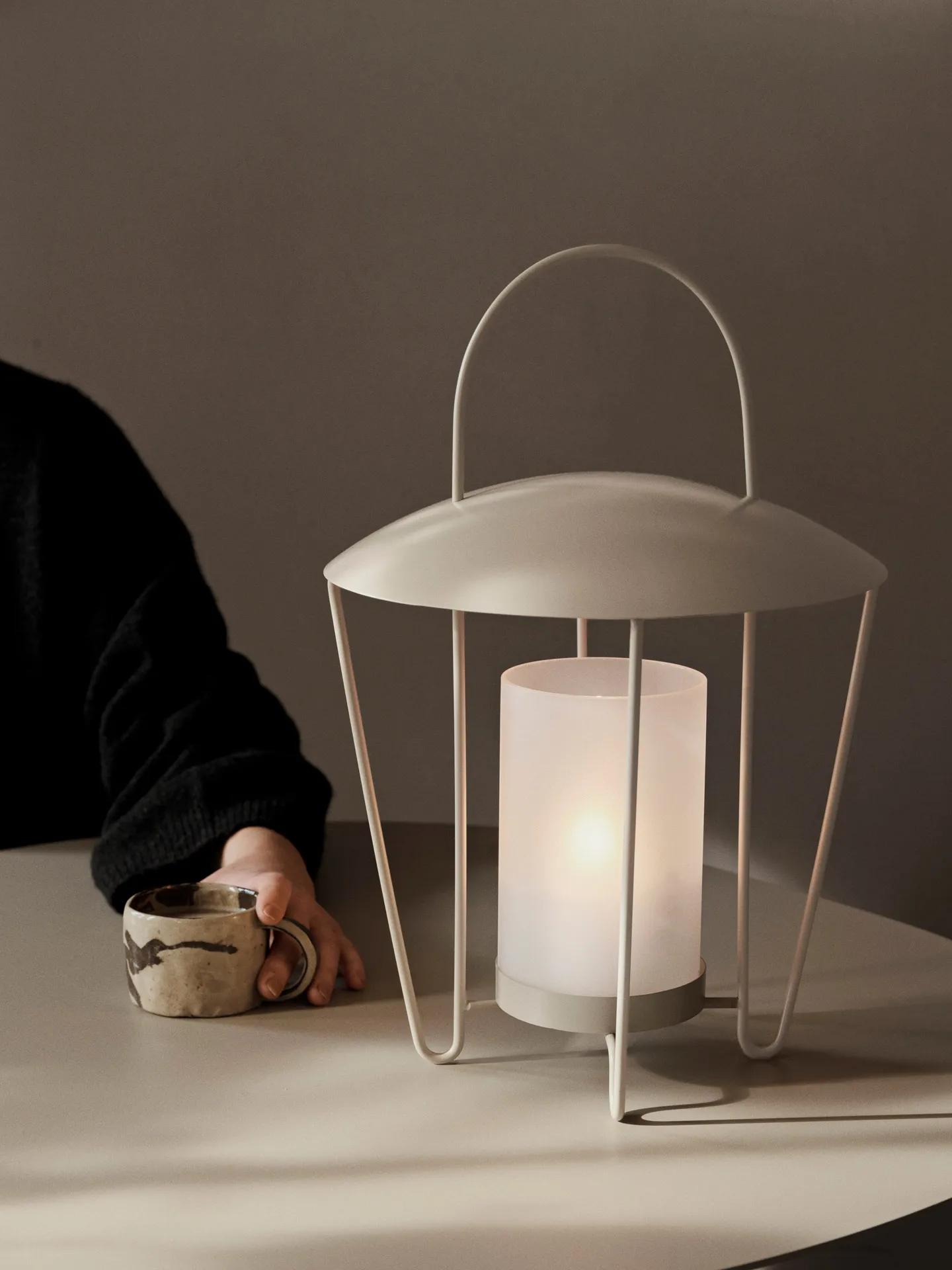 Abri Windlicht, Cashmere Ferm Living