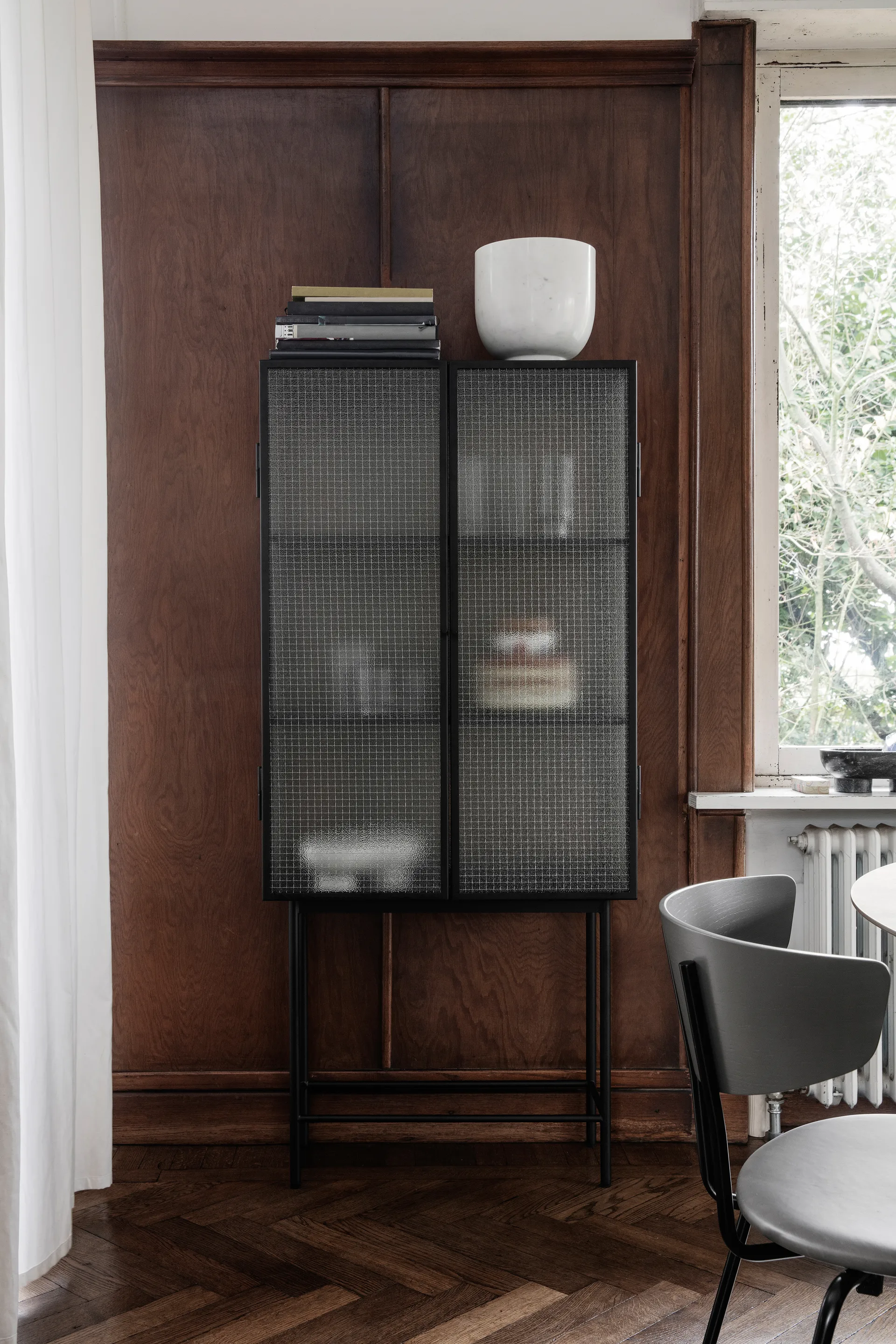 Alza Champagnerkühler, White Marble Ferm Living