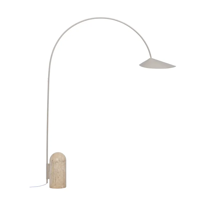 Arum gebogene Stehleuchte - Kaschmir - Ferm Living
