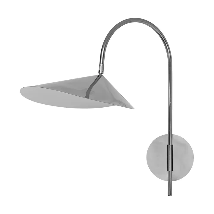 Arum Schwenk-Wandleuchte Festanschluss - Edelstahl - Ferm Living