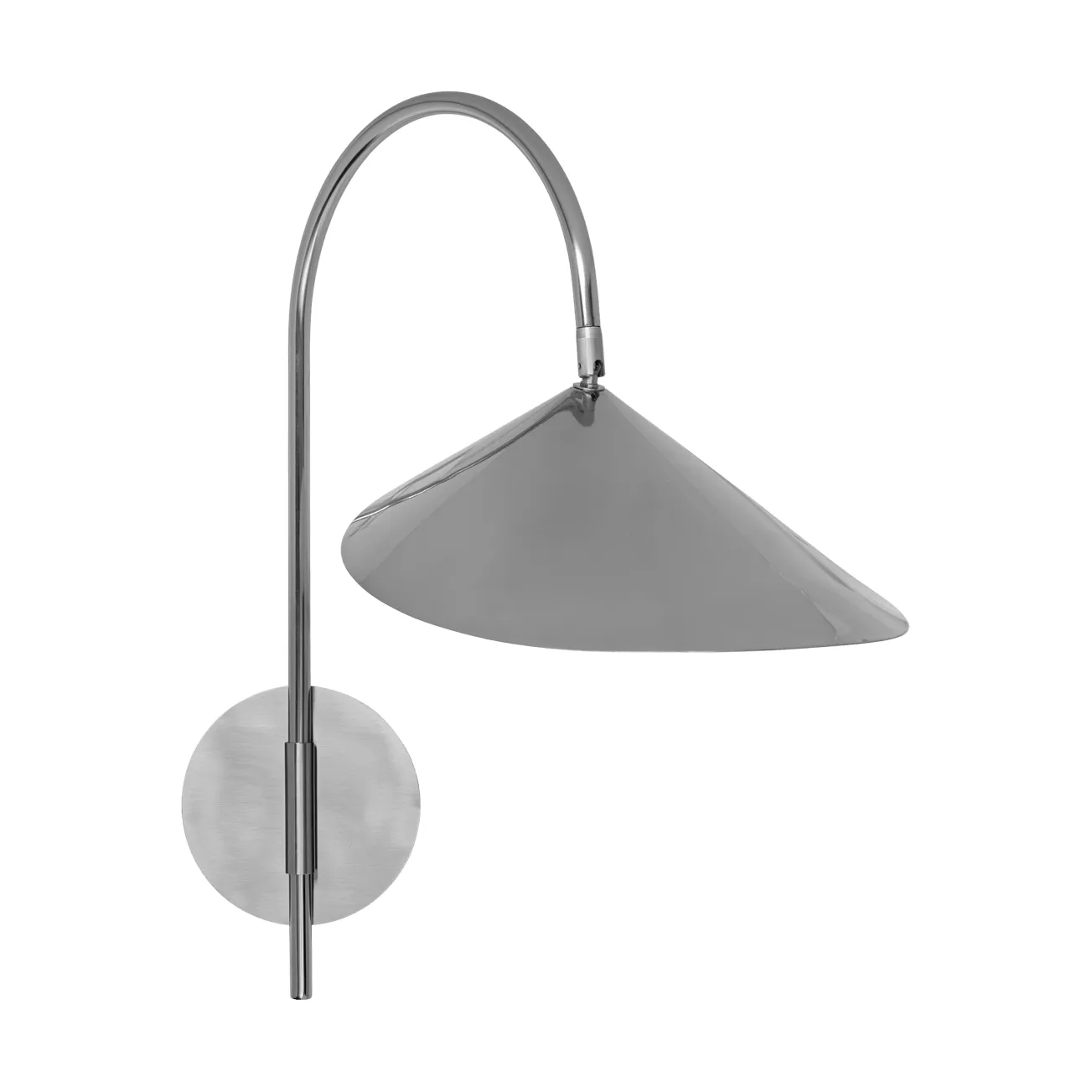 Arum Schwenk-Wandleuchte Festanschluss, Edelstahl Ferm Living