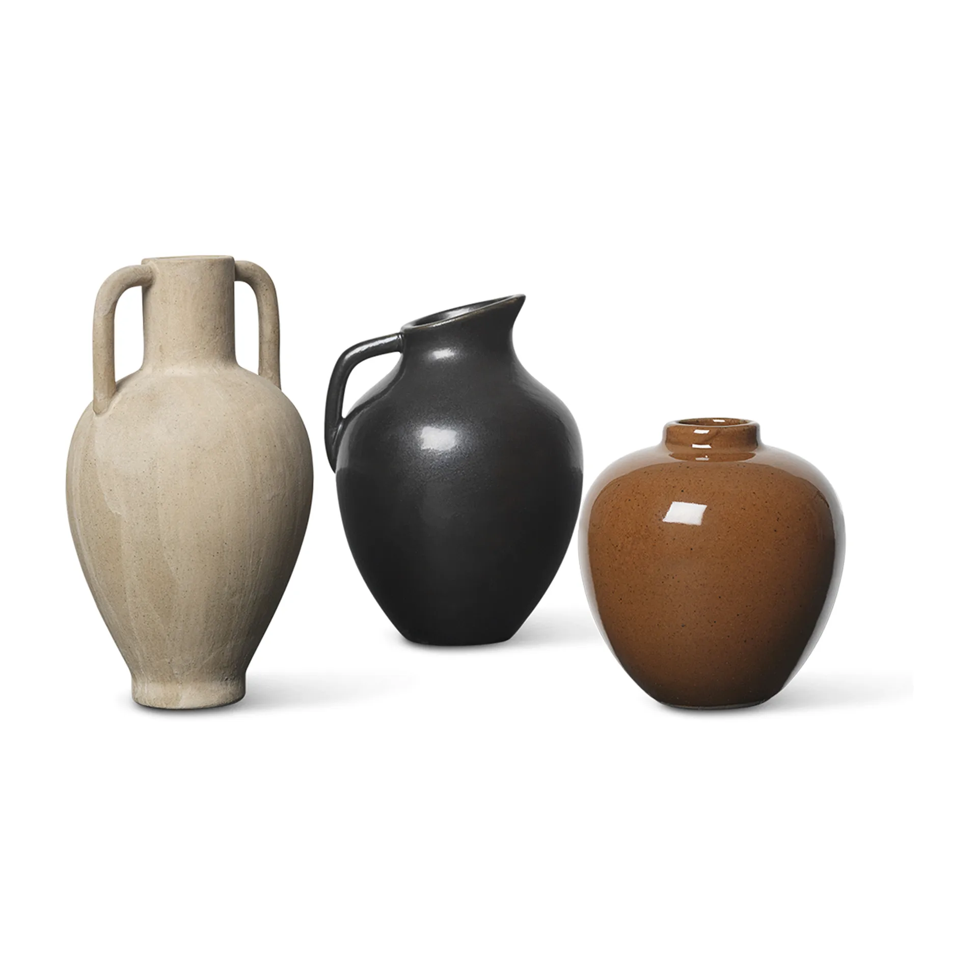 Ary Minivase medium, Charcoal Ferm Living