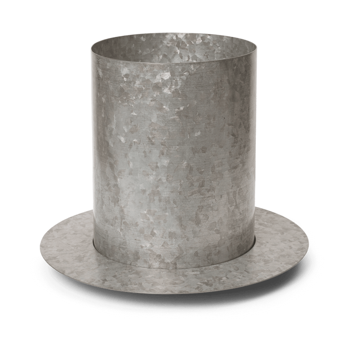 Auran Blumentopf medium 26,6 cm - Galvanized iron - Ferm Living