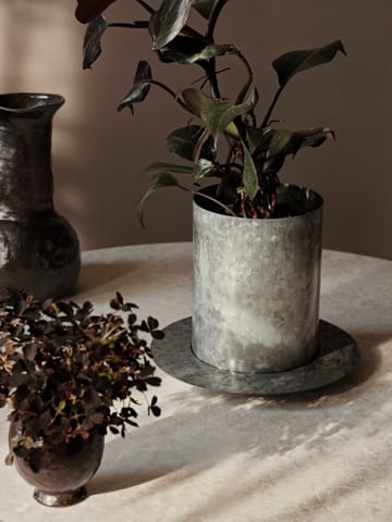 Auran Blumentopf medium 26,6 cm - Galvanized iron - Ferm Living
