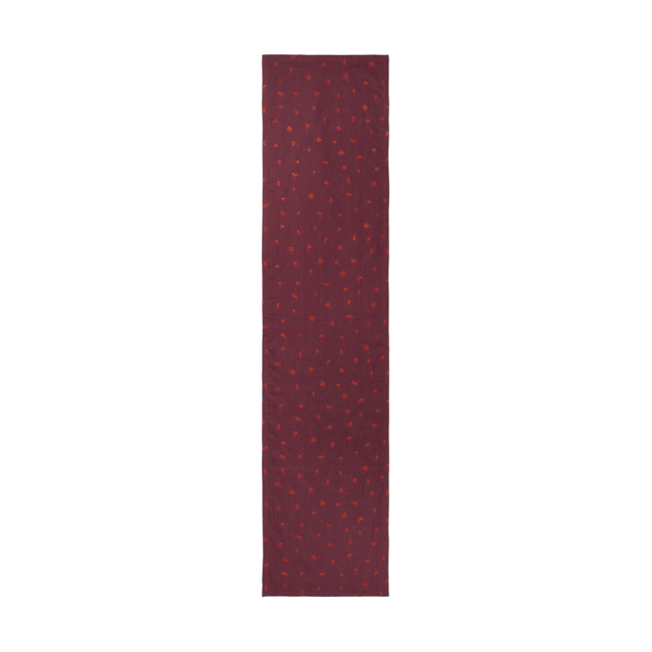 Baies Läufer 40x180 cm - Dark grape-picante - Ferm Living
