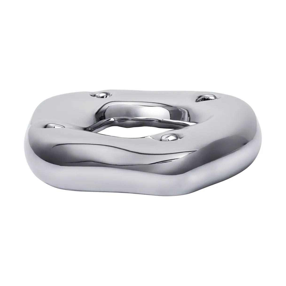 Bellure Ring Kerzenhalter, Silber Ferm Living