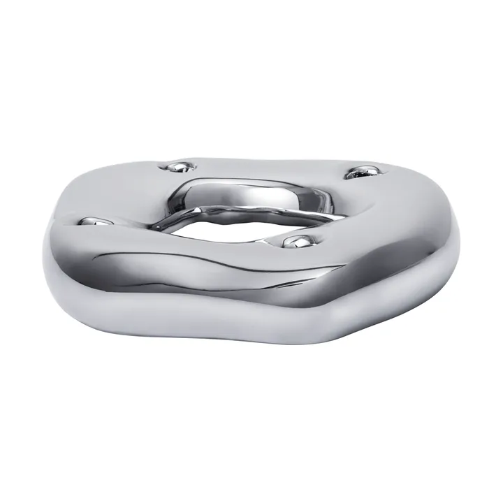 Bellure Ring Kerzenhalter - Silber - Ferm Living