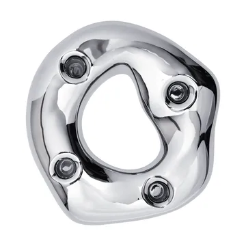 Bellure Ring Kerzenhalter - Silber - Ferm Living