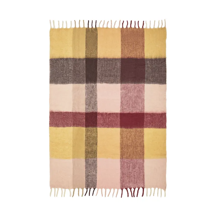 Blur Mohair-Decke - Butter-Blassrosa, 130x170 cm - Ferm Living