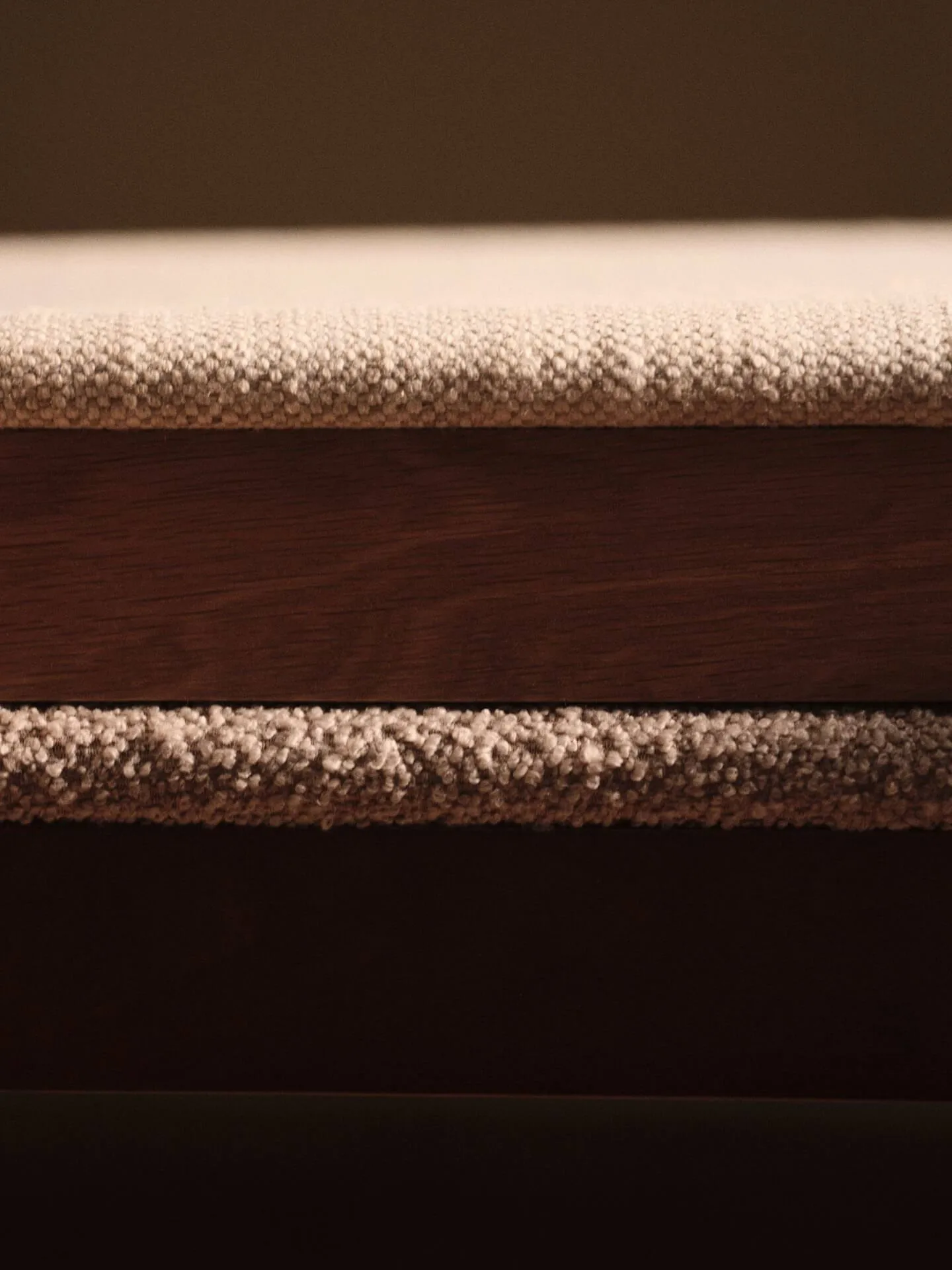 Boda Armlehnstuhl, Gepolsterte Sitzfläche, natural oak-off-white Ferm Living