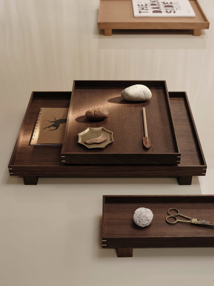 Bon Holztablett X small, Smoked oak Ferm Living